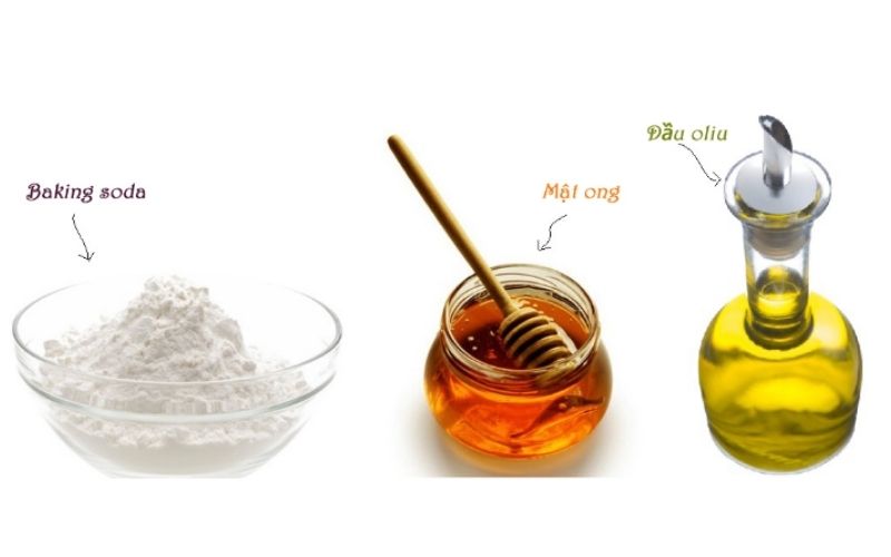 Kết hợp baking soda và dầu oliu để tẩy da chết hiệu quả